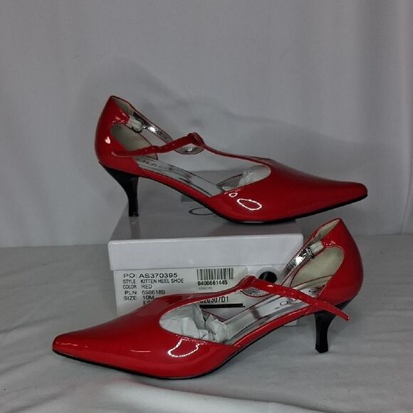 ASHRO WOMEN KITTEN HEEL FTL-05-078 - Picture 1 of 9